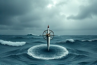 Investment compass guiding through market storm