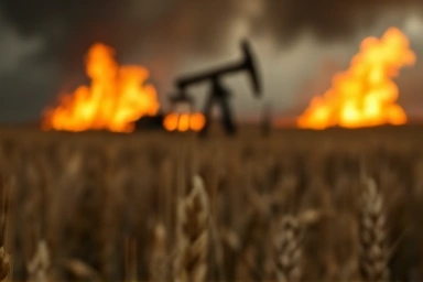 Interconnectedness of war, grain, and energy markets