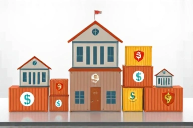 Diversified investments across secure containers, symbolizing safety