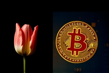 Bitcoin and tulip comparison, historical and digital assets