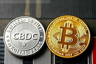 Symbolic CBDC and Bitcoin digital coins