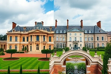 Duality of wealth: past accumulation versus modern philanthropic impact.