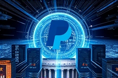 Abstract data flow from PayPal to economy and defense