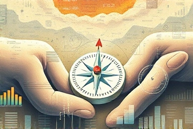 Symbolic compass guiding through information chaos