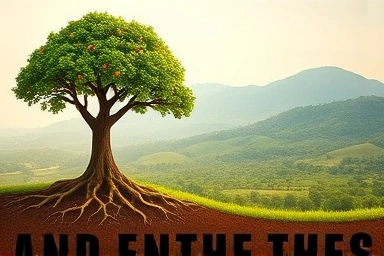 Metaphor for enduring growth and prosperity, principles of wealth