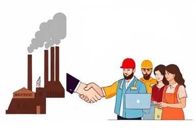 Evolution of labor, industrial to digital, AI and worker collaboration