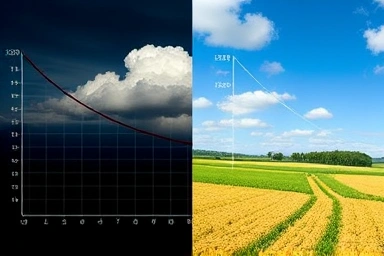Yield curve inversion vs. stable economy, economic uncertainty
