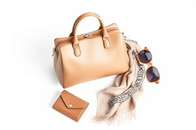 Luxury handbag triggers desire for matching accessories.