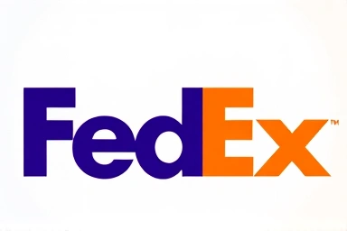 FedEx logo with highlighted hidden arrow