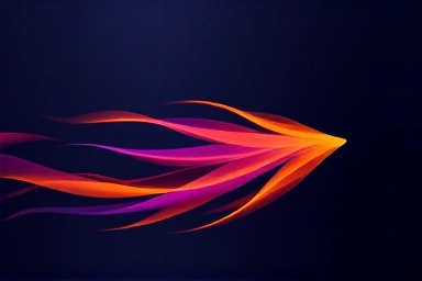 Abstract arrow symbolizing speed and precision