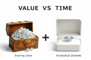 Diamond value comparison: enduring vs. accessible