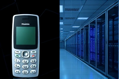 Nokia's evolution from mobile phones to telecom infrastructure.