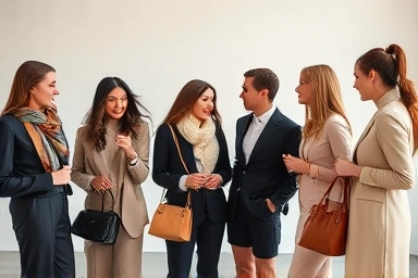 Luxury lifestyle, group aspiration, sophisticated belonging, brand influence