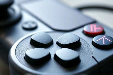 PlayStation controller buttons: circle, cross, square, triangle.