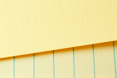 Close-up of Post-it note adhesive, showcasing its unique, reusable quality.