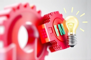 Symbolic representation of fun and creativity in business.