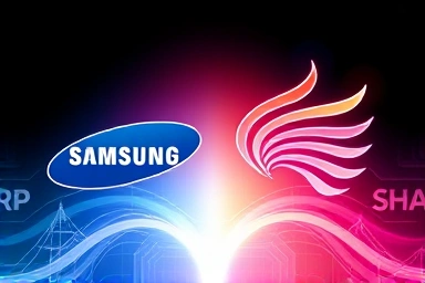 Symbolic merger of tech giants, display industry innovation