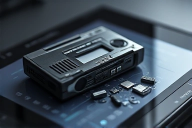 Shattered Walkman vs. Modern Digital Interface