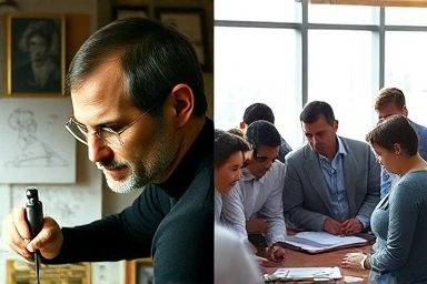 Steve Jobs, genius, leadership evolution, innovation, business acumen