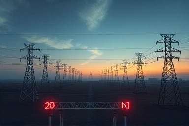 Evolution of electrical power systems from DC to AC.