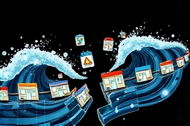 Retail stores swept away by digital wave