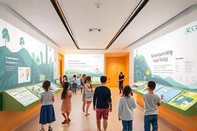 국립아시아문화전당 어린이문화원 내부 모습