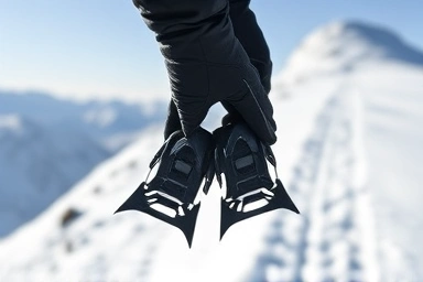 덕유산 겨울 산행 필수품 아이젠
