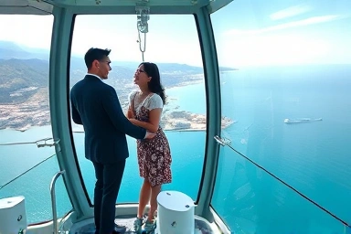 크리스탈 캐빈 안에서 즐기는 로맨틱한 여수 여행