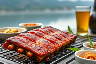 푸짐한 이동갈비