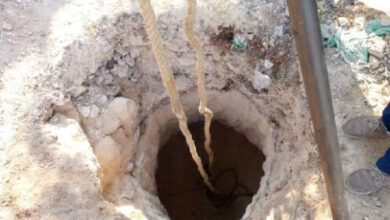 بئر تجميع مياه تم حفرها لصالح إحدى الأسر الفقيرة في الكورة-(الغد)