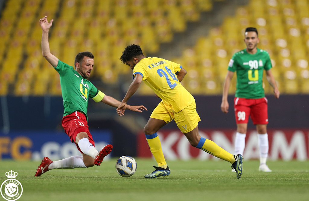 الوحدات السعودي مباراة والنصر دوري أبطال