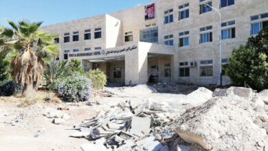 أعمال توسعة لقسم الطوارئ في مستشفى الأمير حسين في عين الباشا - (الغد)