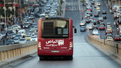 الباص السريع -(تصوير: ساهر قدارة)