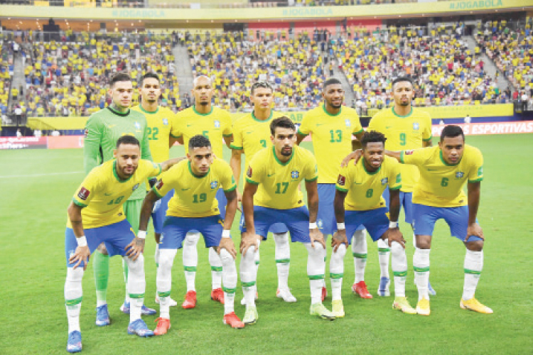 المنتخب البرازيلي - (أ ف ب)