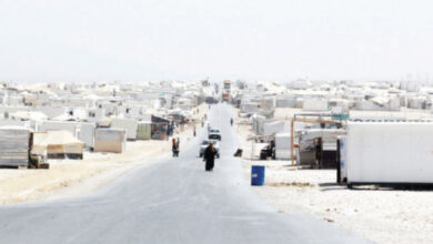 لاجئون سوريون في مخيم الزعتري - (الغد)