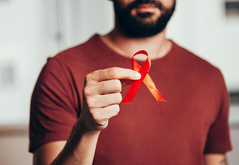 شعار نقص المناعة والايدز