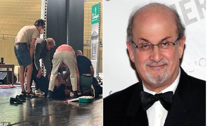 Divulgation de l’état de santé de Salman Rushdie… et la police établit l’identité de l’agresseur