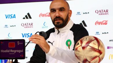 مدرب المنتخب المغربي وليد الركراكي -(من المصدر)