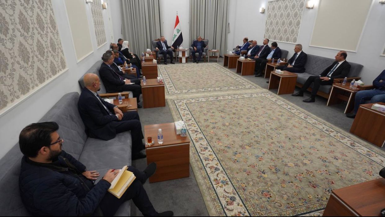 الوفد الإعلامي الأردني يلتقي رئيس تحالف الفتح في البرلمان العراقي هادي العامري