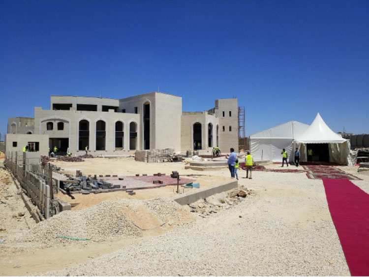 مشروع بيت السلط التراثي قيد الانشاء منذ 9 اعوام- (أرشيفية)