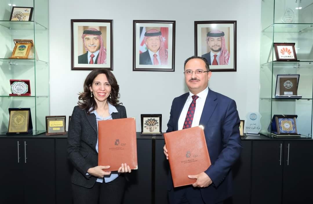 اتفاقية تعاون بين الجامعة الألمانية الأردنية ومؤسسة ولي العهد