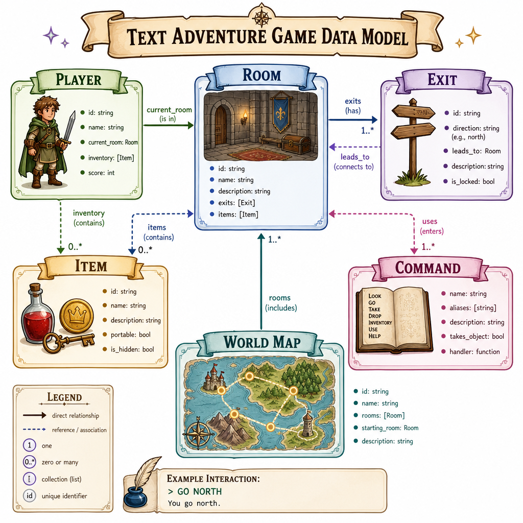 Adventure Game Model