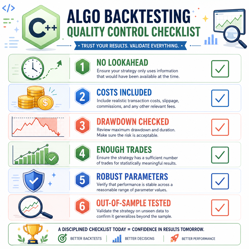 Backtest Checklist