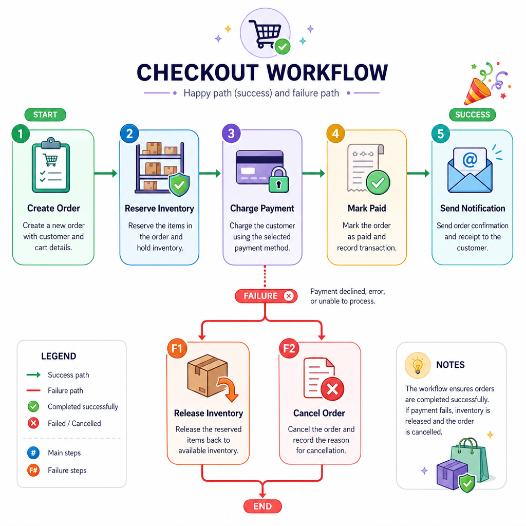 Checkout Workflow
