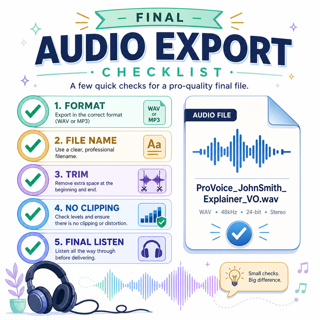 Client Ready Export