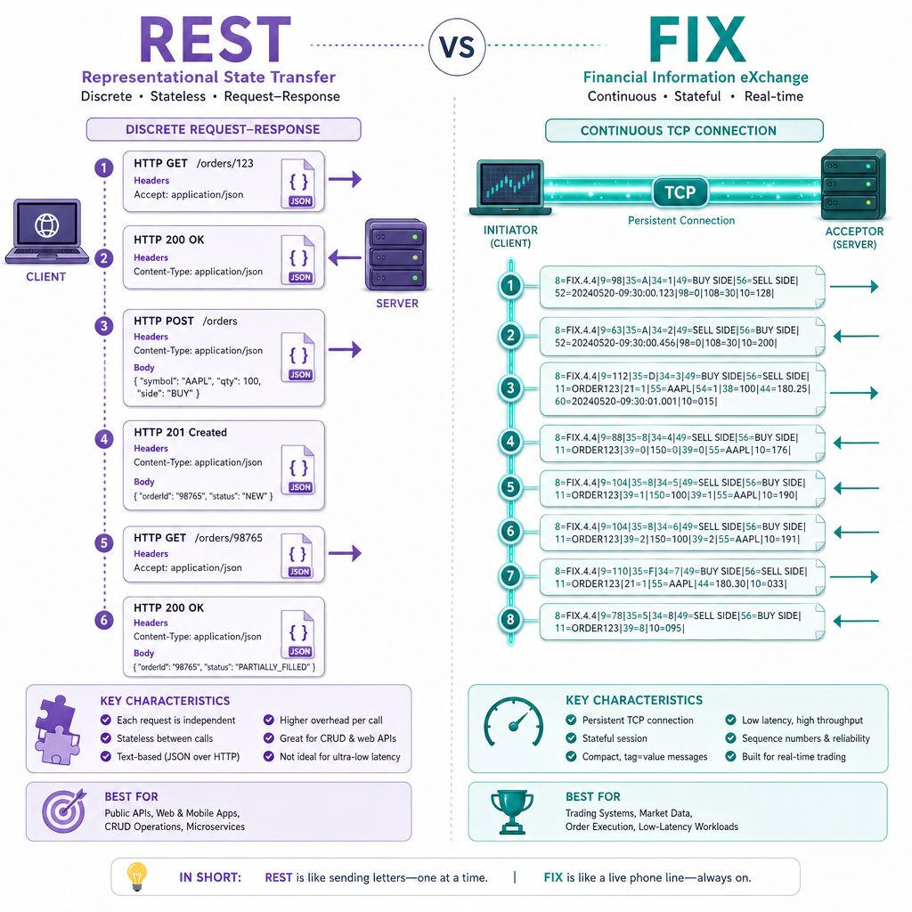 FIX Versus REST