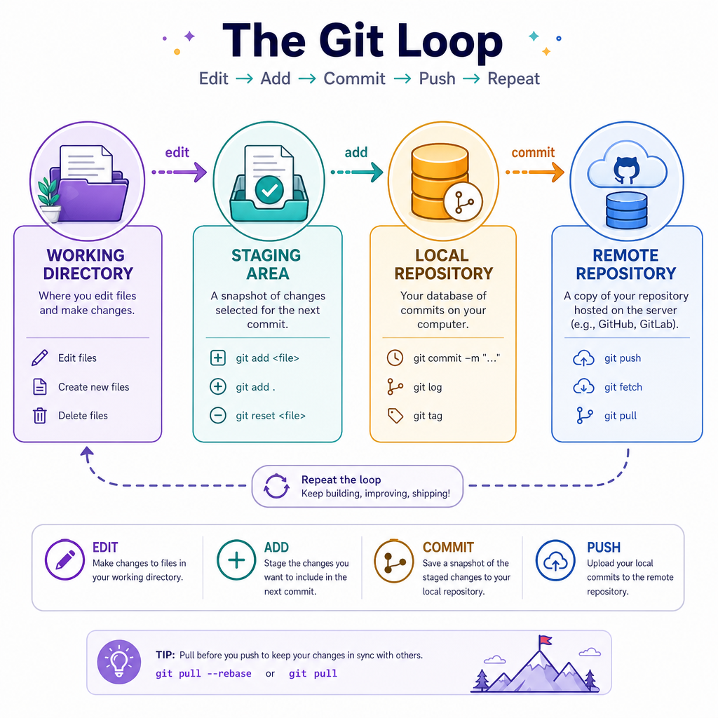 Git Working Loop