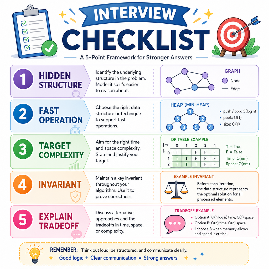 Interview Checklist