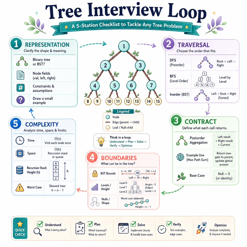 Interview Tree Loop