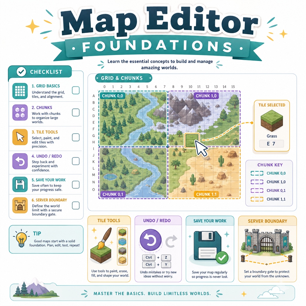 Map Editor Checklist